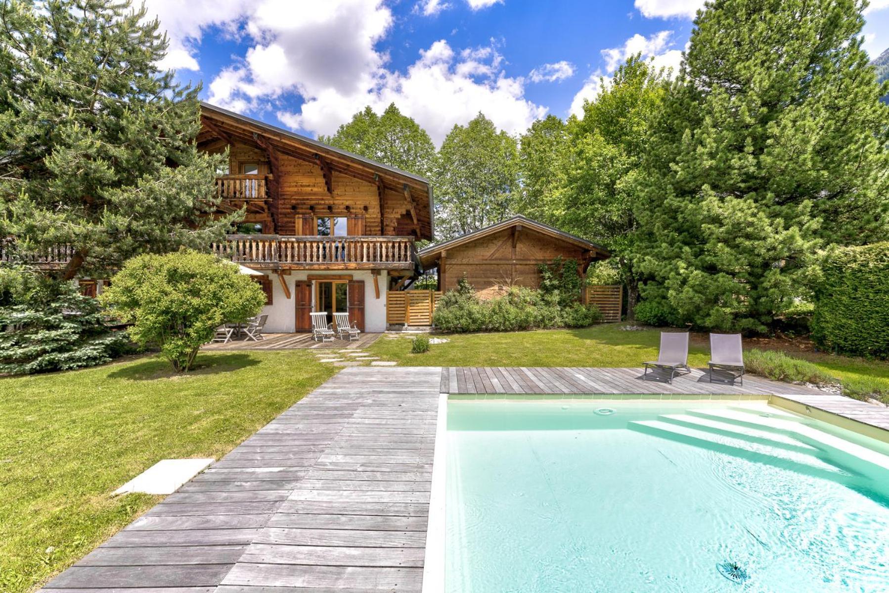 Chalet les Sauberands Chamonix Extérieur photo